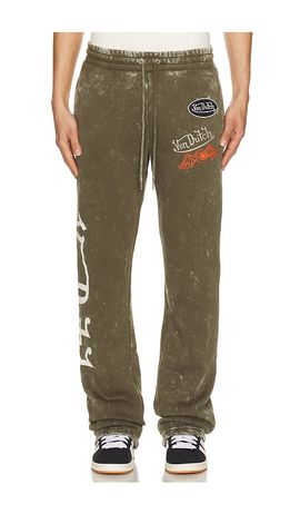 Von Dutch Von Dutch Stacked Flare Leg Joggers