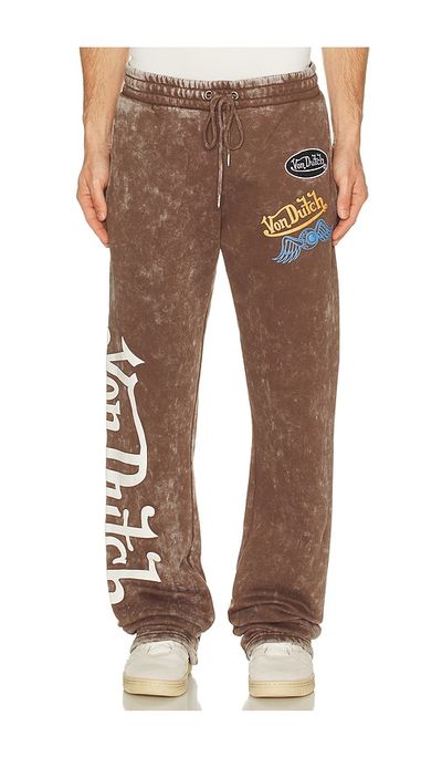 Von Dutch Von Dutch Stacked Flared Leg Jogger