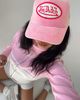Von Dutch Von Dutch Velvet Trucker Hat Pink - 2