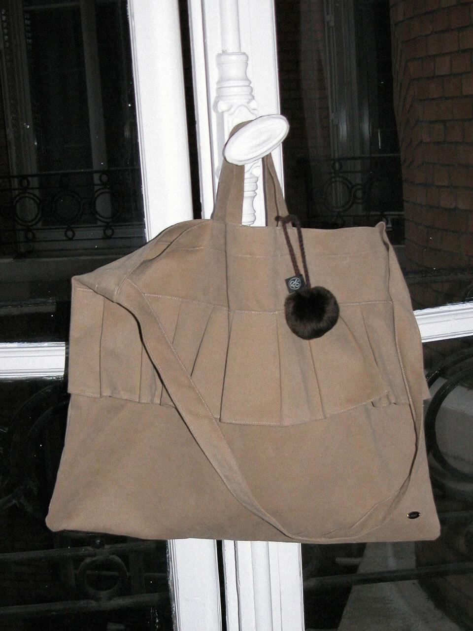 voor Fur Key Ring_Small_Brown