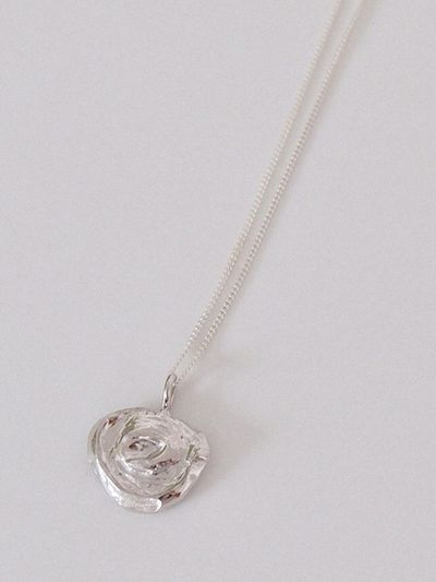 voor Silver Shell Necklace