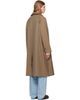 vowels vowels Beige Spit Raglan Coat - 3