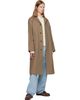 vowels vowels Beige Spit Raglan Coat - 4