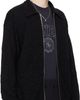 vowels vowels Black Eyelet Knitted Zip-Up Jacket - 2