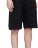 vowels vowels Black Overdyed Painter Shorts - 2