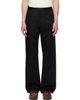 vowels vowels Black Pleated Trousers - 1