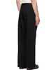 vowels vowels Black Pleated Trousers - 3
