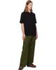 vowels vowels Black Short Sleeve Pique Polo - 4