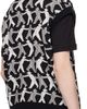 vowels vowels Black Tag-A-Long Knitted Vest - 3