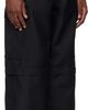vowels vowels Black Zip-Off Cargo Pants - 2