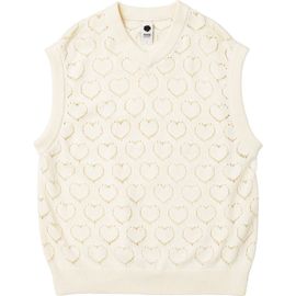 vowels vowels Eyelet Sweater Vest