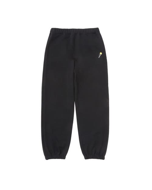 vowels vowels Floral Embroidered Sweatpants