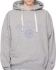 vowels vowels Gray Faded Collegiate Hoodie - 1