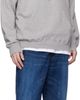 vowels vowels Gray Faded Collegiate Hoodie - 4