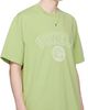 vowels vowels Green Faded Collegiate T-shirt - 2