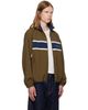 vowels vowels Green Paneled Nylon Jacket - 2