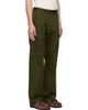 vowels vowels Green Pleated Trousers - 2