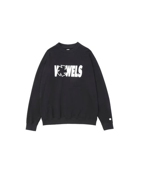 vowels vowels Icon Spell Out Crewneck