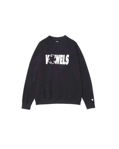 vowels vowels Icon Spell Out Crewneck