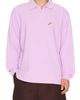vowels vowels Long Sleeve Pique Polo - 1