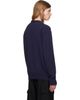 vowels vowels Navy Alpaca Cardigan - 3