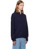 vowels vowels Navy Eyelet Polo - 2