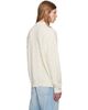 vowels vowels Off-White Eyelet Polo - 3