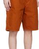 vowels vowels Orange Overdyed Painter Shorts - 2