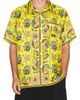 vowels vowels Short Sleeve Silk Shirt - 1