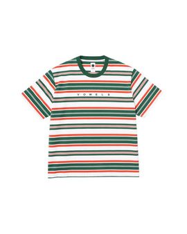 vowels vowels Short Sleeve Stripe Tee