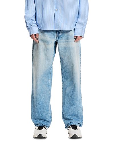 Vowels vowels Standard Straight Fit 31.7 Jeans in Andreas