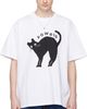 vowels vowels White Kitty T-shirt - 1