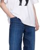 vowels vowels White Kitty T-shirt - 4