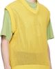 vowels vowels Yellow Knitted Vest - 2