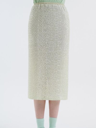 VOYONN 2.5mm Sequin Skirt [Light Green] (0100)