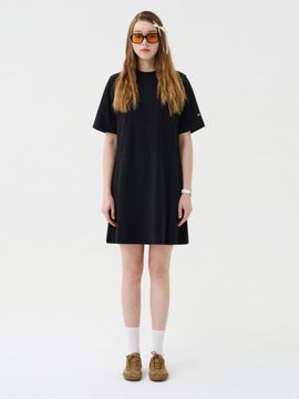 VOYONN Jersey Symbol Mini Dress [Black] (030)