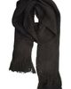 Voz Voz Solid Fringe Scarf - 1