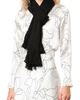 Voz Voz Solid Fringe Scarf - 2