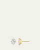 VRAI 14K Gold Brilliant Round Solitaire Lab Grown Diamond Stud Earrings, 3.00tcw - 2