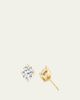 VRAI 14K Gold Brilliant Round Solitaire Lab Grown Diamond Stud Earrings, 3.00tcw - 3