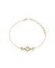 Vrai Vrai Arrow Bracelet in 14K Gold, 0.25ctw Princess Lab Grown Diamond - 1