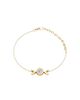 Vrai Vrai Arrow Bracelet in 14K Gold, 0.25ctw Round Brilliant Lab Grown Diamond - 1