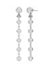 Vrai Vrai Arrow Drop Earring in 14K Gold, 1.5ctw Round Brilliant Lab Grown Diamonds - 1