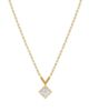 Vrai Vrai Arrow Necklace in 14K Gold, 0.25ctw Princess Lab Grown Diamond - 1