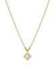 Vrai Vrai Arrow Necklace in 14K Gold, 0.25ctw Princess Lab Grown Diamond - 3