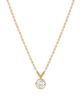 Vrai Vrai Arrow Necklace in 14K Gold, 0.25ctw Round Brilliant Lab Grown Diamond - 1