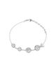 Vrai Vrai Arrow Station Bracelet in 14K White Gold, 0.85ctw Round Brilliant Lab Grown Diamonds - 1