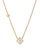 Vrai Vrai Arrow Station Necklace in 14K Gold, 0.5ctw Princess Lab Grown Diamond - 2