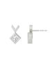 Vrai Vrai Arrow Stud in 14K Gold, 0.50ctw Princess Lab Grown Diamond - 2