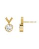 Vrai Vrai Arrow Stud in 14K Gold, 0.50ctw Round Brilliant Lab Grown Diamond - 2